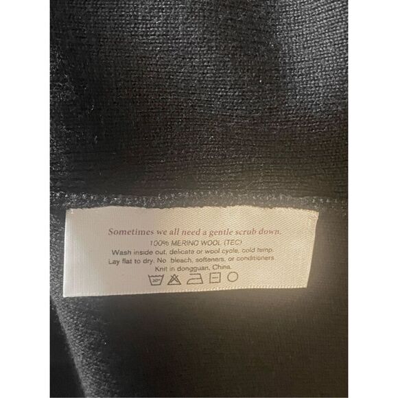 MM. Lafleur Womens Black Merino Wool Sleeveless Louisa Tank Top Size 2 NWT - Picture 6 of 6